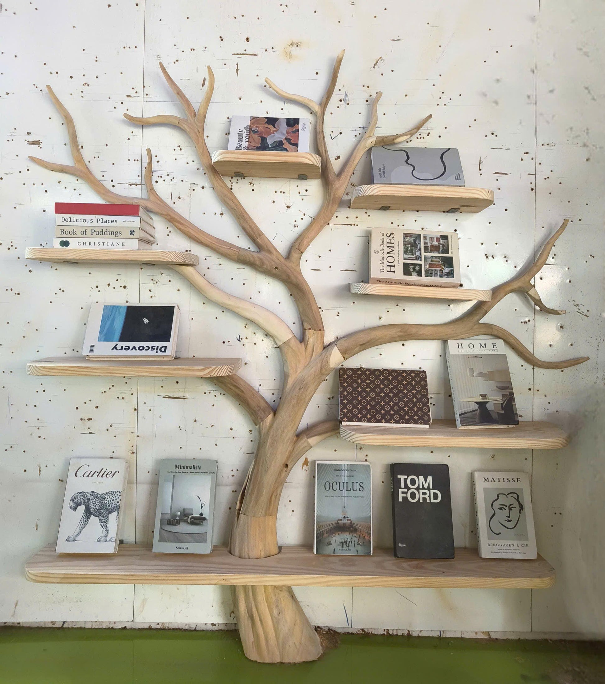 Handmade Tree Bookshelf, Montessori Nursery Decor