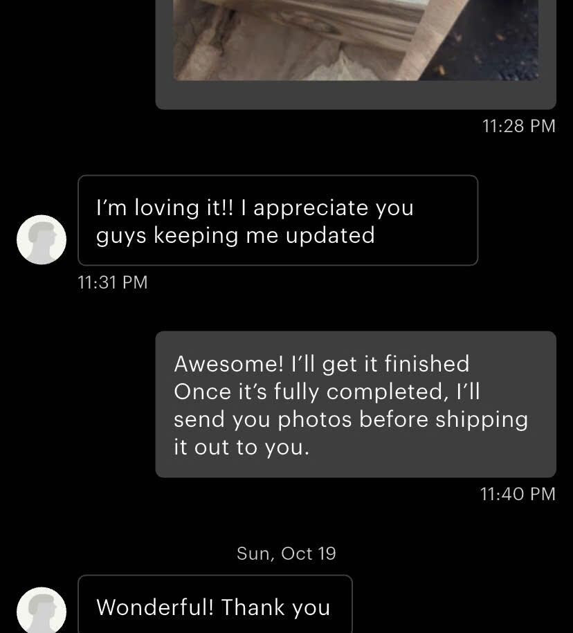 Rustic Solid Wood Coffee Table, Handmade Farmhouse Center Table for Cozy Living Room