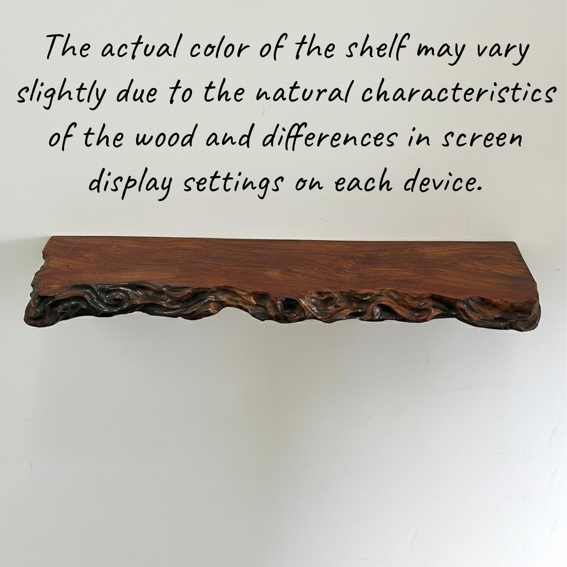 Long floating shelf live edge wood shelves on wall driftwood bookshelf handcrafted bookshelves decoration