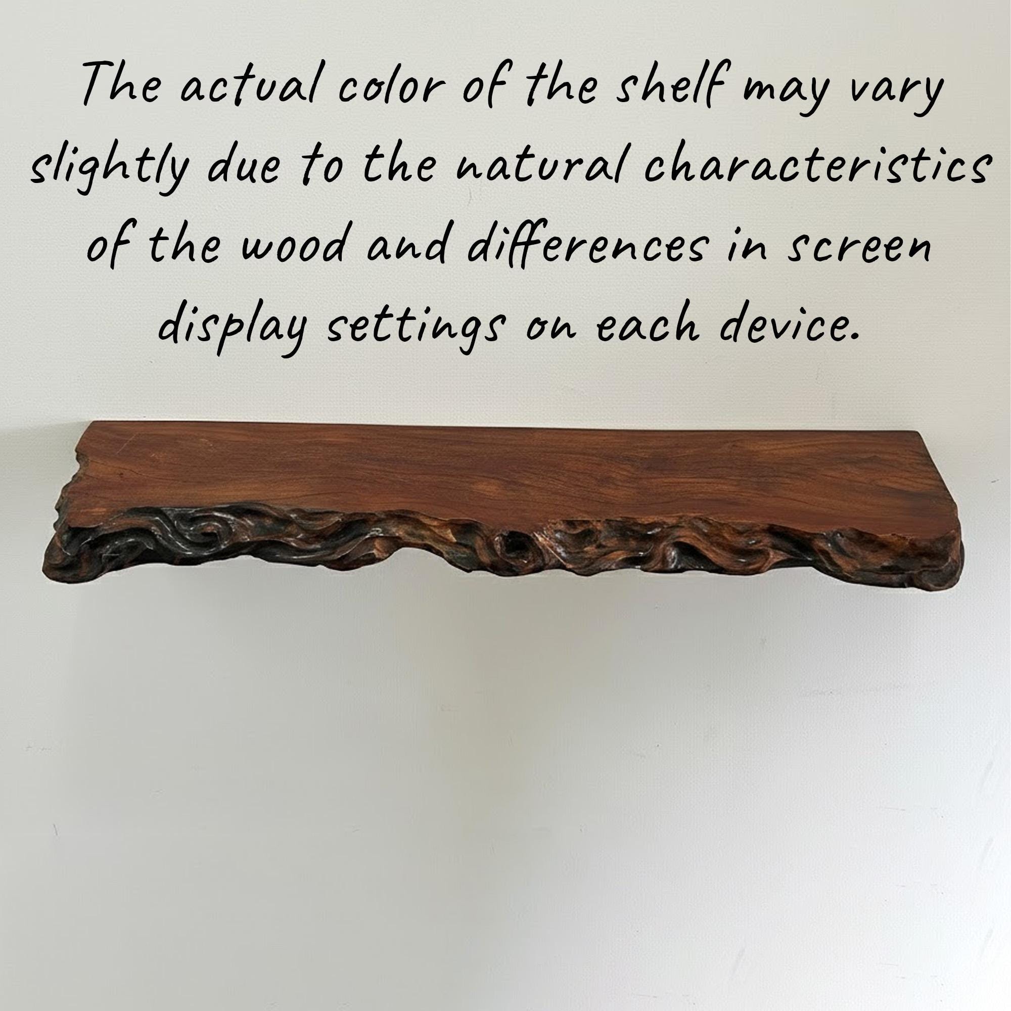 Long floating shelf live edge wood shelves on wall driftwood bookshelf handcrafted bookshelves decoration