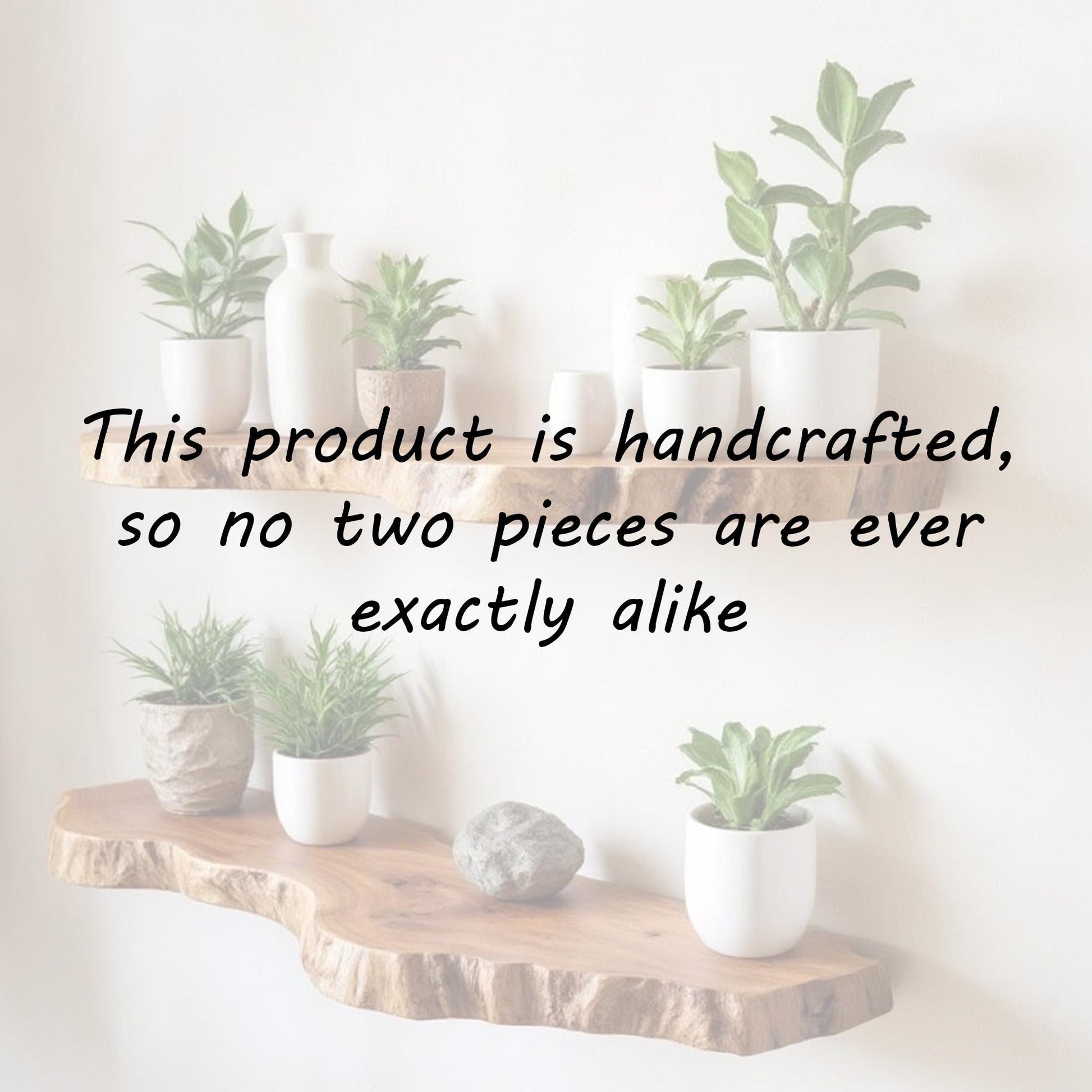 Live edge floating shelf wall mounted bookshelf solid wood display shelves art decor for living room