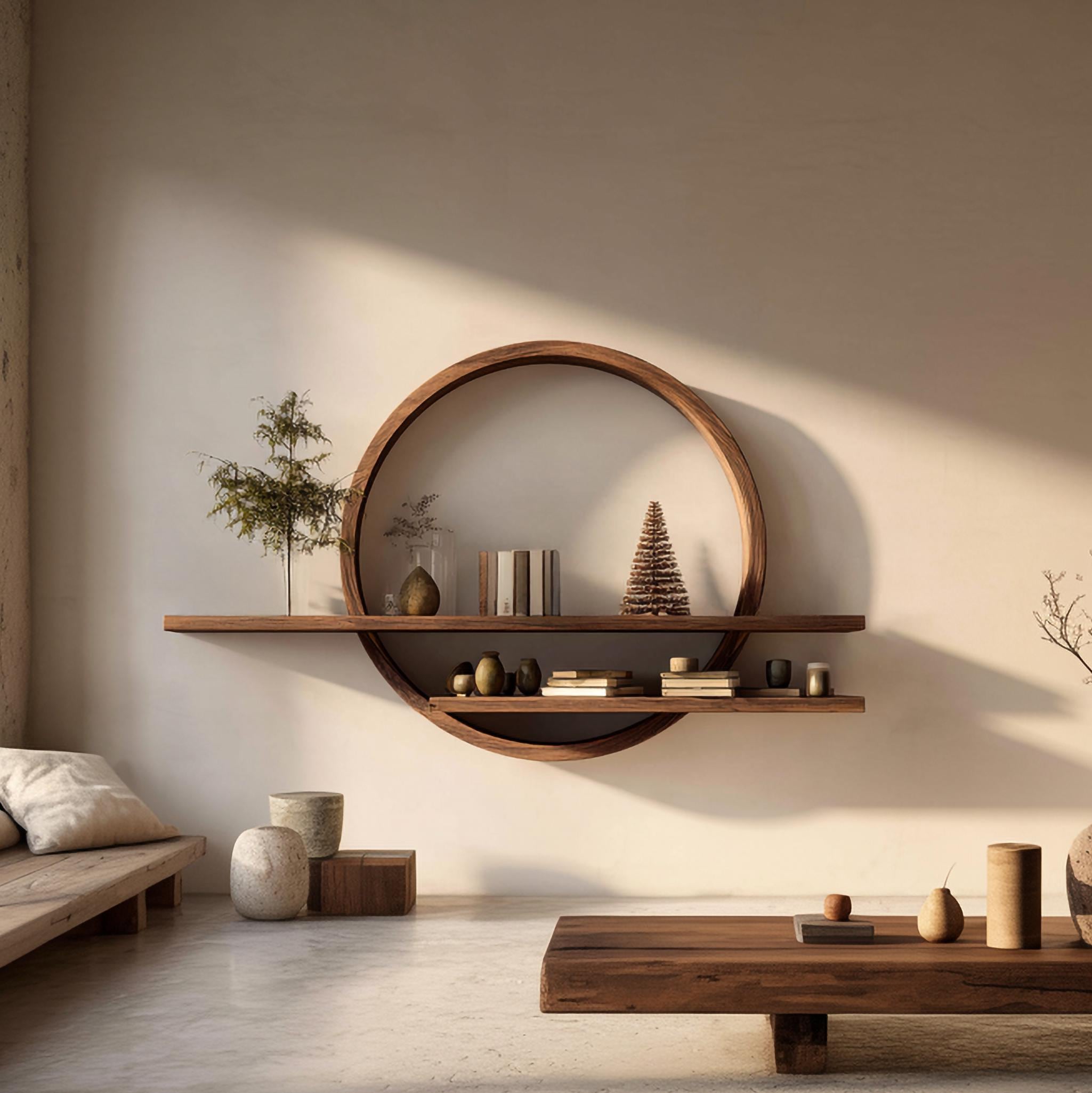 Wall Mounted Shelf Display Rack Corner Bookshelf Minimalist Furniture For Modern Home Decor