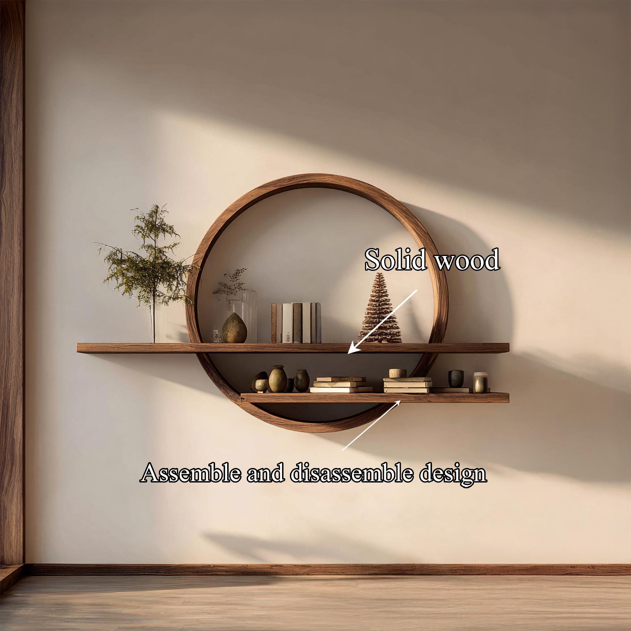 Wall Mounted Shelf Display Rack Corner Bookshelf Minimalist Furniture For Modern Home Decor