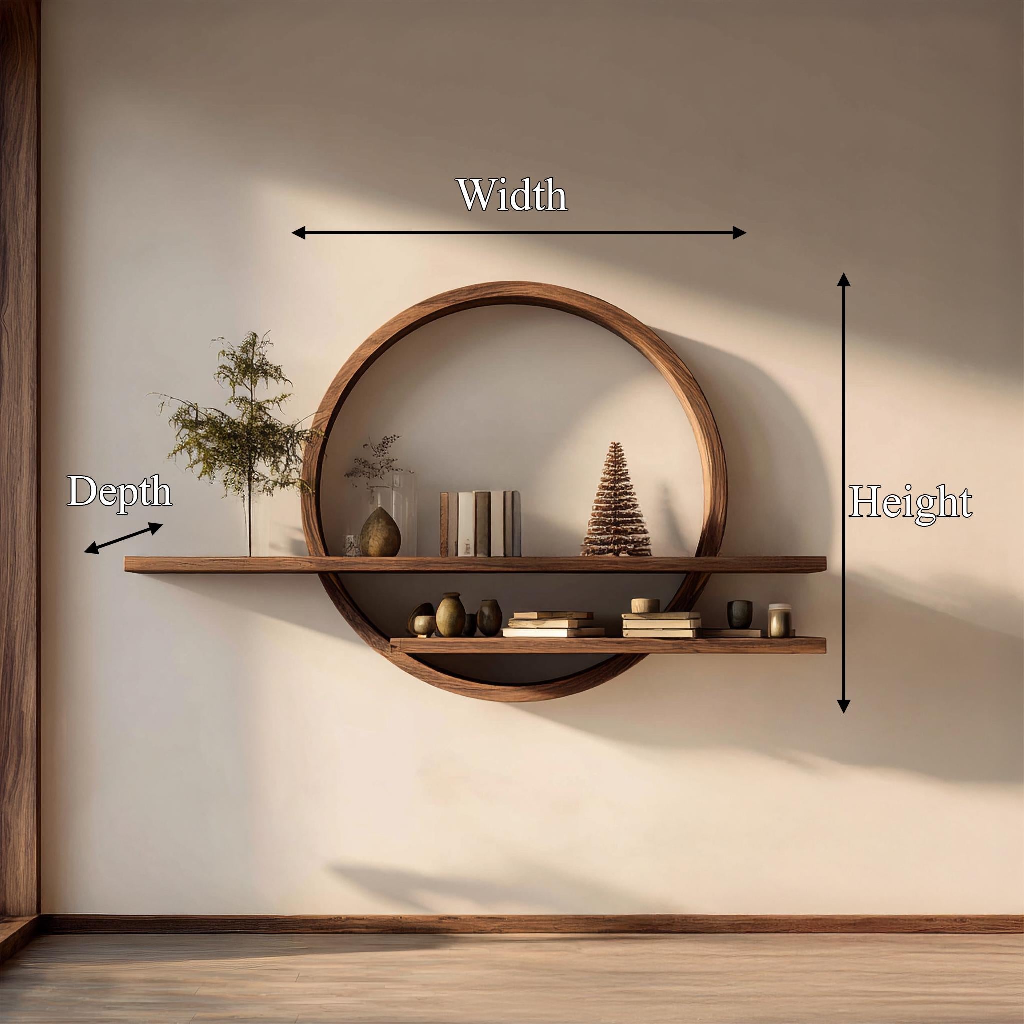 Wall Mounted Shelf Display Rack Corner Bookshelf Minimalist Furniture For Modern Home Decor