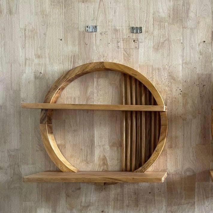 Wall Mounted Shelf Display Rack Corner Bookshelf Minimalist Furniture For Modern Home Decor